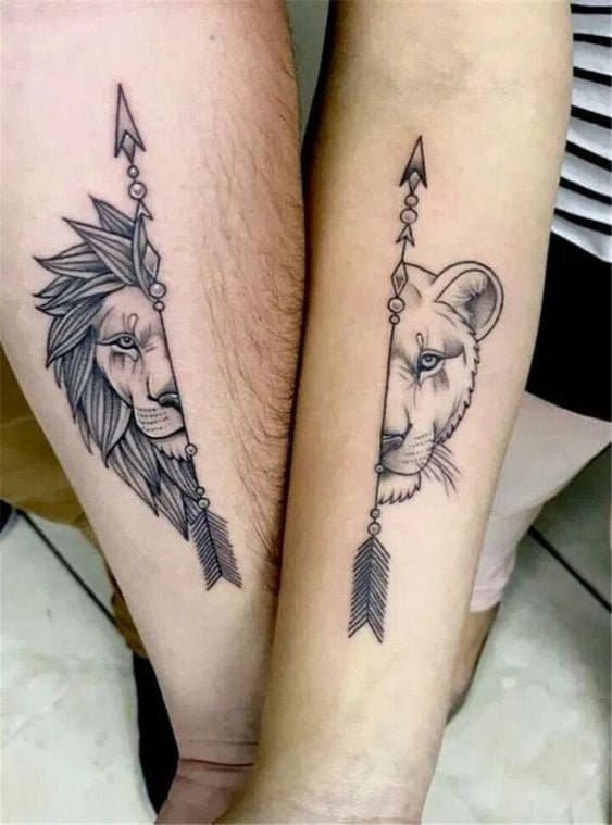 Arrow Lion Couple