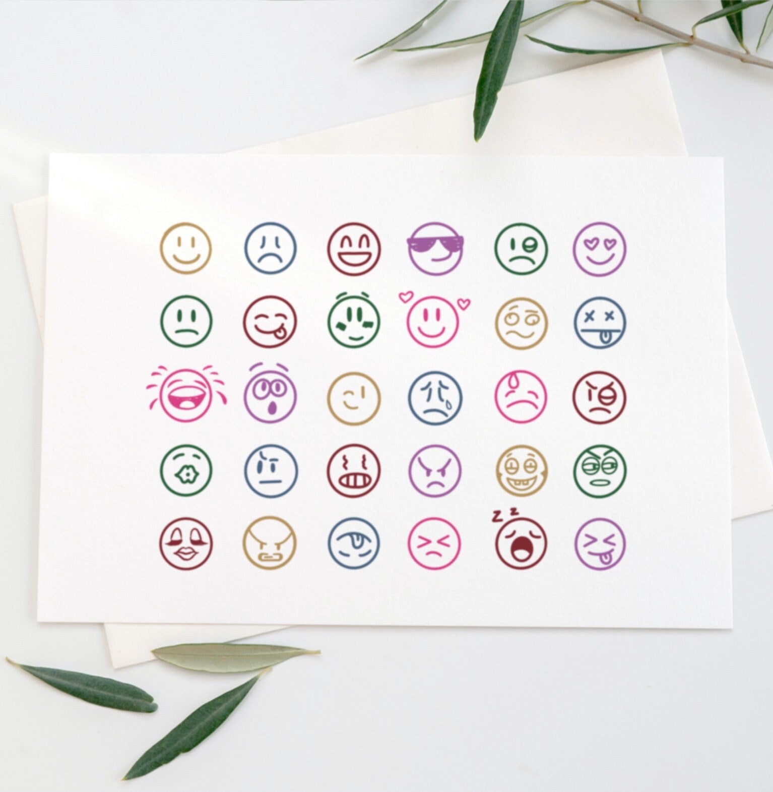 Emoji Collection | Temporary Tattoo | Flash Tattoo