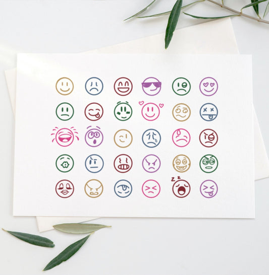 Emoji Collection | Temporary Tattoo | Flash Tattoo