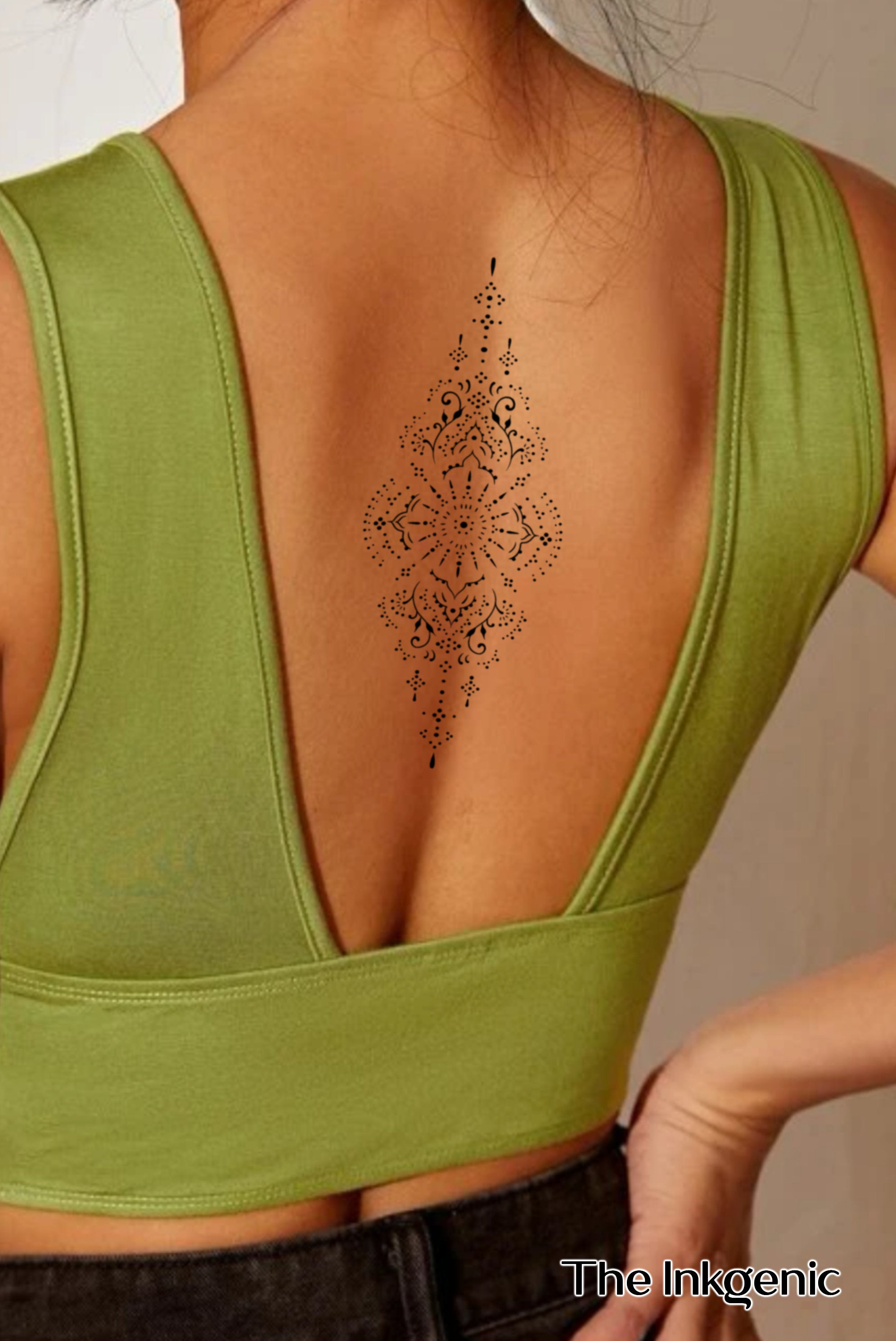 Buy Supperb Temporary Tattoos Mandala Floral Lotus Feather Flower Jewelry  Bohemian Henna Tattoo set of 2 Online in India - Etsy