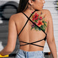 Watercolor Flower Set | Temporary Tattoo | Flash Tattoo | Fake Tattoo | Women Tattoos