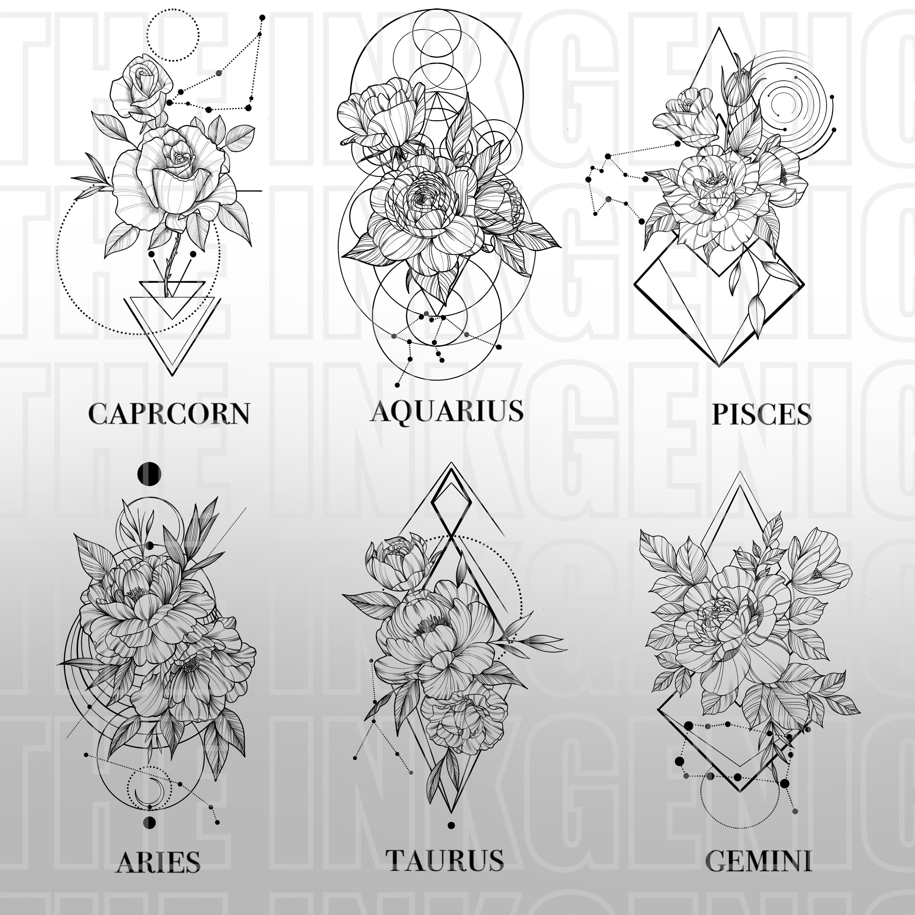 Simple Black And White Tattoo Sketch Of Gemini Horoscope Sign Vector  Illustration Royalty Free SVG, Cliparts, Vectors, and Stock Illustration.  Image 121018299.