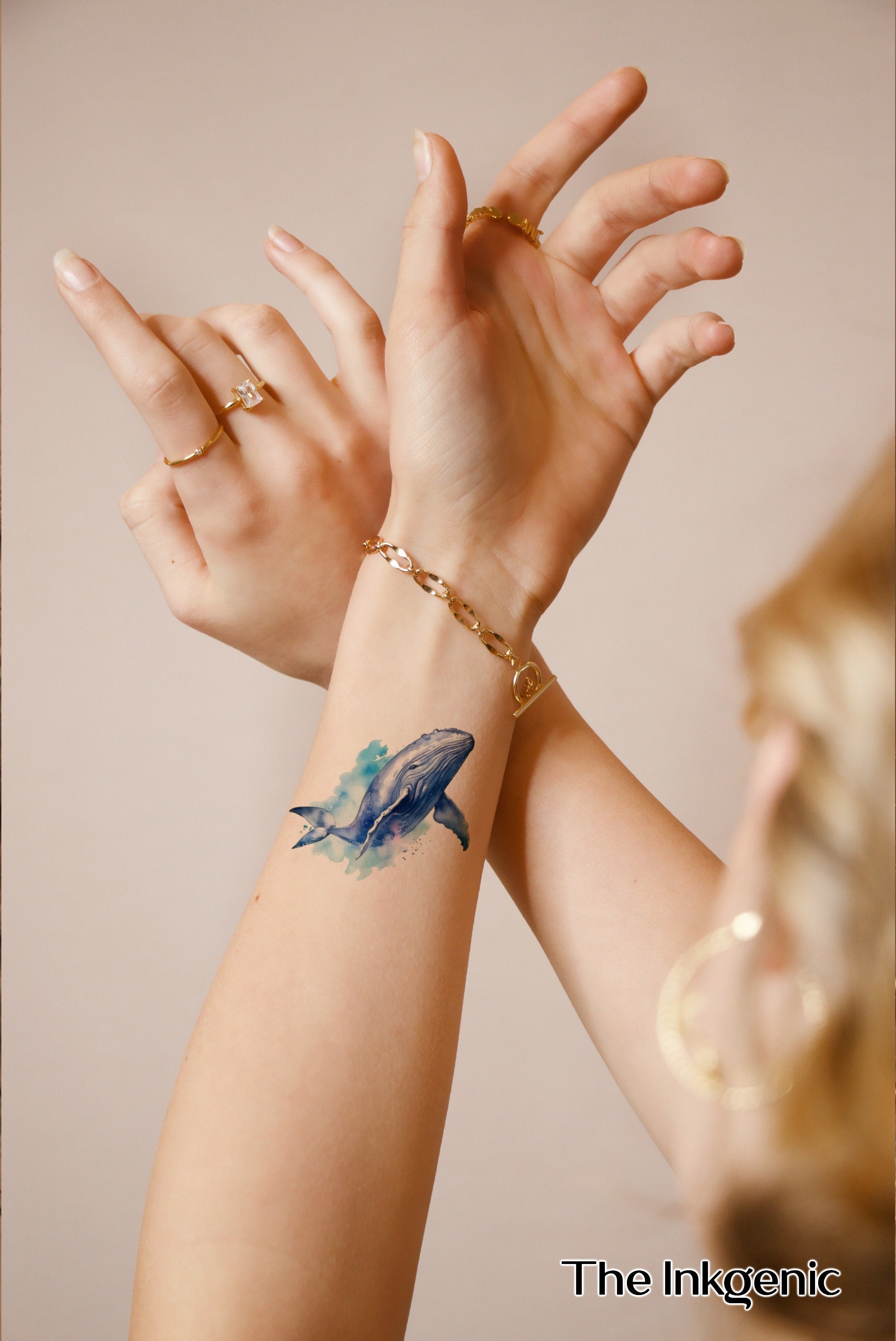 watercolour style tattoo sea turtles Upper forearm #smallbusinessow... |  tattoo ideas | TikTok