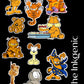 Garfield Cat Collection | Cartoon Temporary Tattoo | Kids Fake Tattoo 